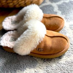 Kids UGG scuff slippers